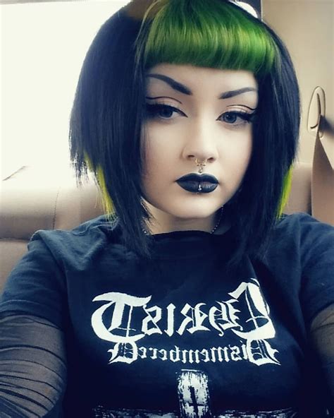 short gothic hair